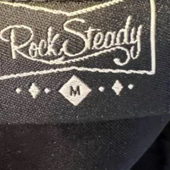 Modcloth ROCK STEADY black form fitted elegant dress Size Medium EUC - Picture 5 of 6